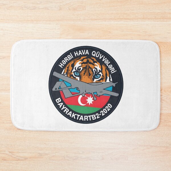 Item preview, Azerbaijan Air Force Bayraktar TB2 Drone 2020 Patch designed and sold by CharlieDesings.