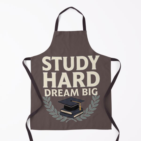 Item preview, Student Motivation Quote – Study Hard Dream Big designed and sold by No Excuses Supply.