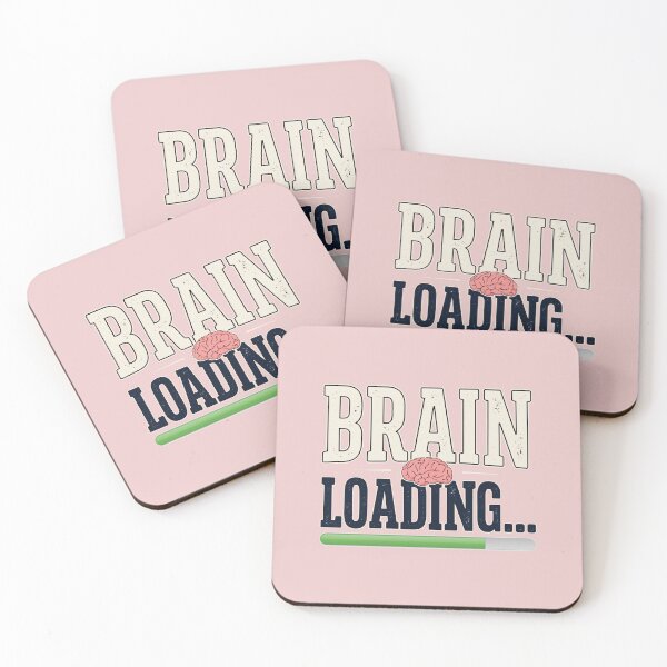 Item preview, Funny Student Quote – Brain Loading designed and sold by No Excuses Supply.