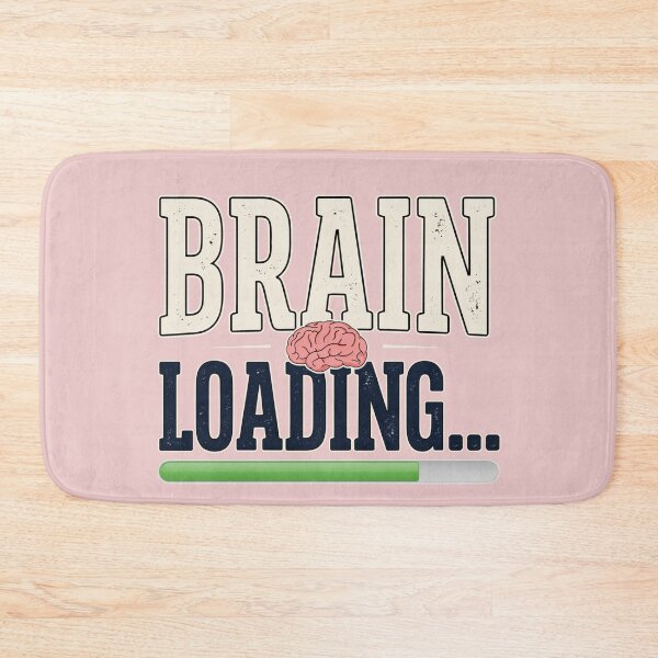 Item preview, Funny Student Quote – Brain Loading designed and sold by No Excuses Supply.