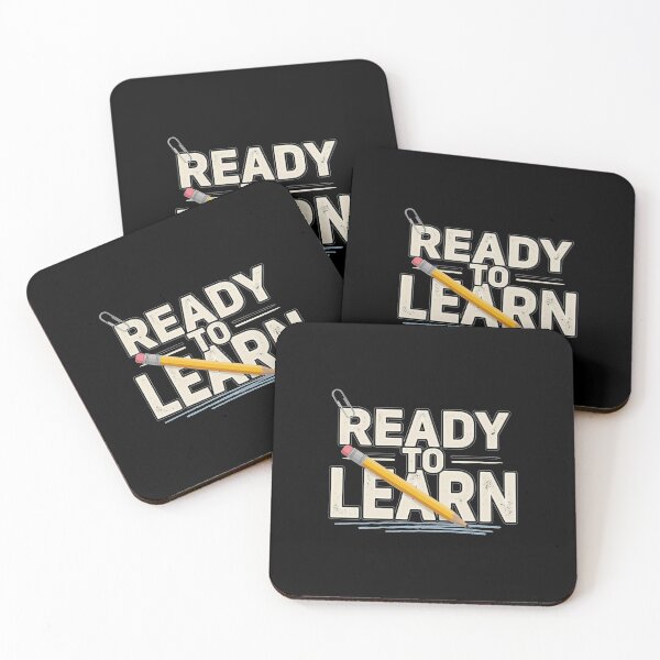 Item preview, Inspirational Student Quote – Ready to Learn designed and sold by No Excuses Supply.