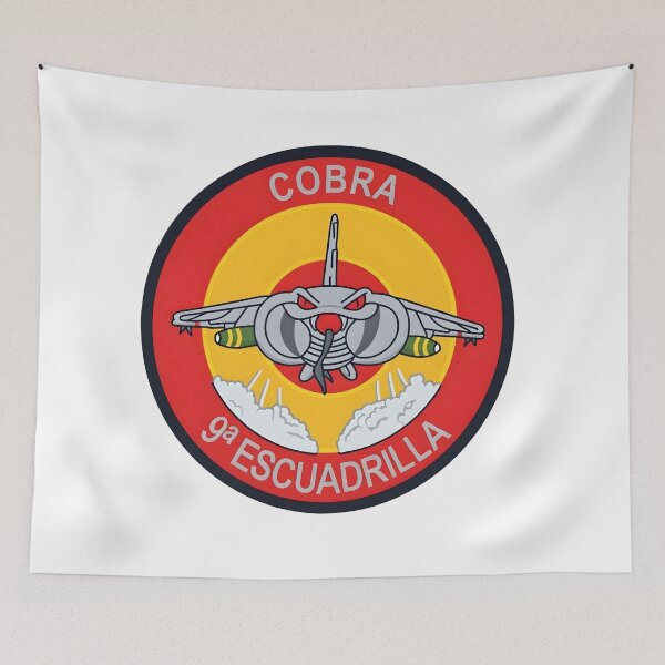 Item preview, Spanish Navy 9th Squadron "Cobra" AV-8B Harrier II Patch designed and sold by CharlieDesings.