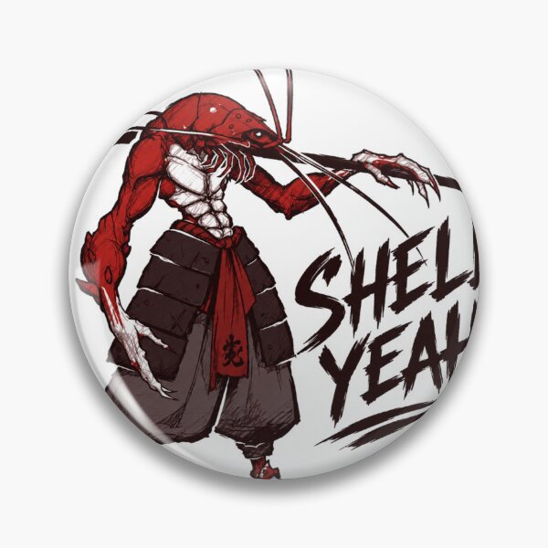 Item preview, Lobster Samurai Art designed and sold by BubbleStickerStreet.