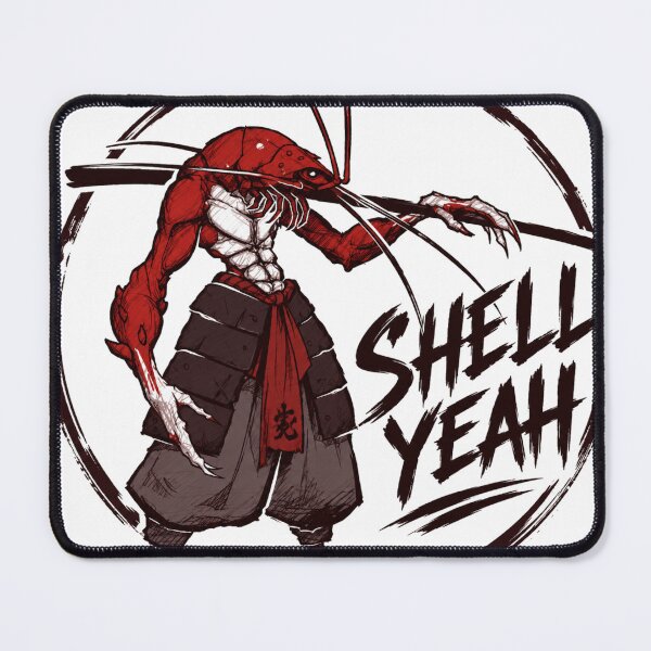 Item preview, Lobster Samurai Art designed and sold by BubbleStickerStreet.