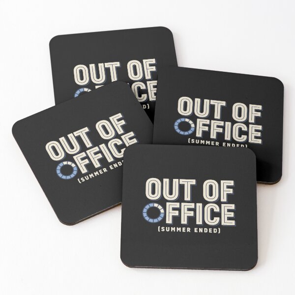 Item preview, Student Humor – Out of Office Summer Ended designed and sold by No Excuses Supply.