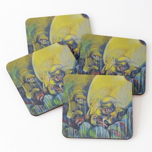 Item preview, Melting Heads Emotional Abstract Expression Art designed and sold by CorwinLarkin.