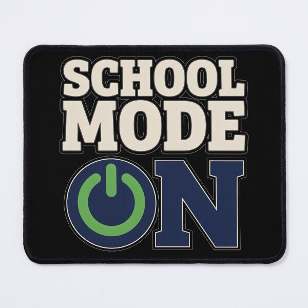 Item preview, Back to School – School Mode On Power Button designed and sold by No Excuses Supply.