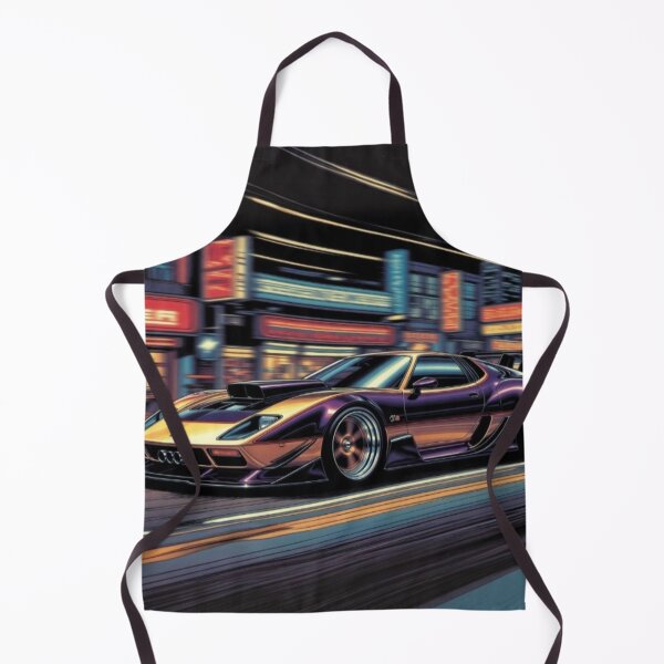 Item preview, Neon Street Muscle Car | Classic American Performance Car Art designed and sold by Nexus Space.