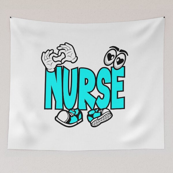 Item preview, Nurse - WORK Comic Character Bold urban designed and sold by NFTWords.