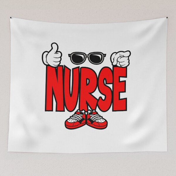 Item preview, Nurse - PROFESSIONS Graffiti Character Bold popart designed and sold by NFTWords.