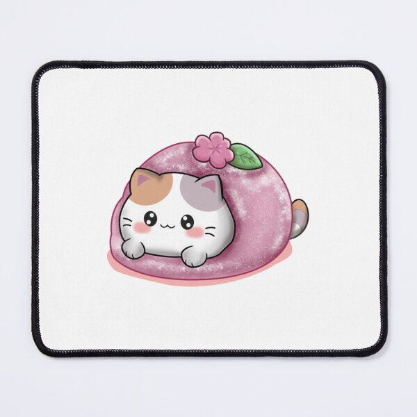 Item preview, Chubby Mochi kawaii kitty designed and sold by VioletPixelCute.