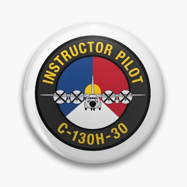 Item preview, C-130H-30 Hercules Instructor Pilot Patch designed and sold by CharlieDesings.
