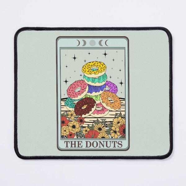Item preview, Food Tarot Card The Donuts | modern tarot, tarot memes, pastel tarot designed and sold by Mildly Mystic.