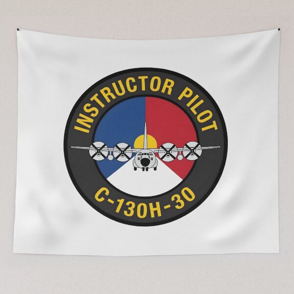 Item preview, C-130H-30 Hercules Instructor Pilot Patch designed and sold by CharlieDesings.
