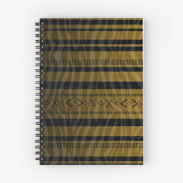 Item preview, GOLD BLACK zEBRA PRINT TRIBAL OMBRE DESIGN_MWADZSTUDIO designed and sold by LYFSTYLE.GEMS.