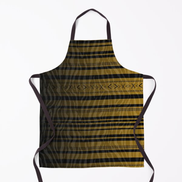 Item preview, GOLD BLACK zEBRA PRINT TRIBAL OMBRE DESIGN_MWADZSTUDIO designed and sold by LYFSTYLE.GEMS.