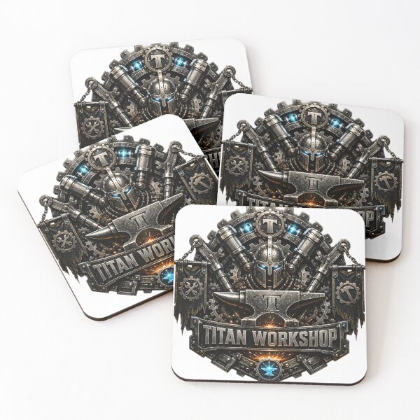Item preview, Steel Emblem Titan Workshop | Premium Industrial Forging Badge | Mechanical Titan Steel Logo designed and sold by SteelCoat Studio.
