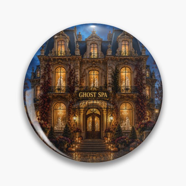 Item preview, Ghost Spa – Elegant Halloween Retreat designed and sold by Novel Works Studio.