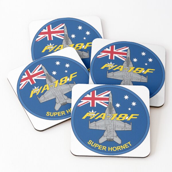 Item preview, RAAF F/A-18F Super Hornet Australian Flag Patch designed and sold by CharlieDesings.