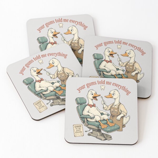 Item preview, Your Gums Told Me Everything Funny Silly Goose Dentist Vintage designed and sold by CF_VintageDesign.