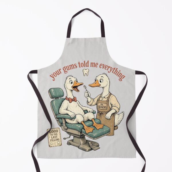 Item preview, Your Gums Told Me Everything Funny Silly Goose Dentist Vintage designed and sold by CF_VintageDesign.