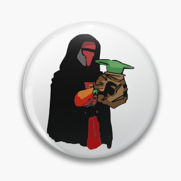 Item preview, Darth Revan Holding Grogu | Star Wars Legends | Character Artwork designed and sold by GeekMix.
