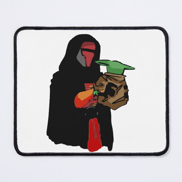 Item preview, Darth Revan Holding Grogu | Star Wars Legends | Character Artwork designed and sold by GeekMix.