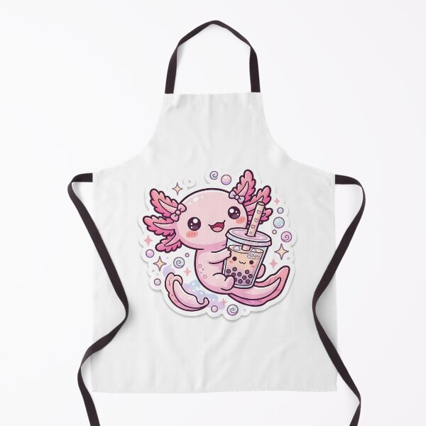 Artikelvorschau, Niedlicher Axolotl-Bubble-Tea-Aufkleber entworfen und verkauft von Ghostshop13.