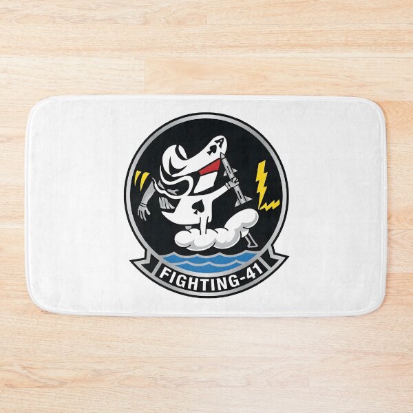 Item preview, US Navy VF-41 "Black Aces" Original Fighting 41 Insignia Patch designed and sold by CharlieDesings.