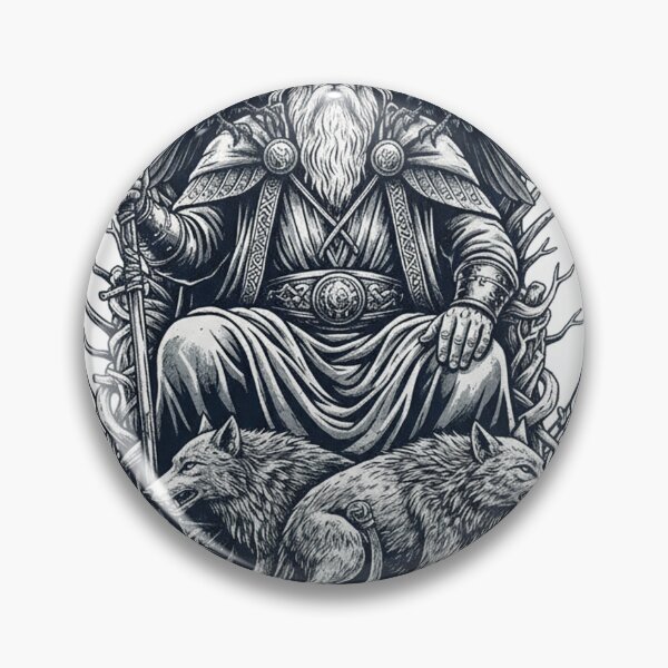 Item preview, odin, gad, valhala,mitologic nordic, viking designed and sold by Hephaestus's Forge.