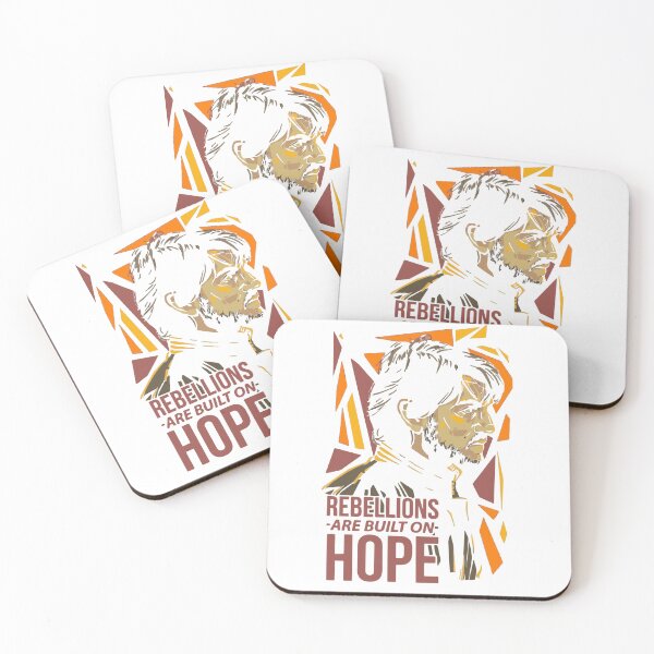 Item preview, Cassian Andor | Rebellions Are Built on Hope | Star Wars Quote Artwork designed and sold by GeekMix.
