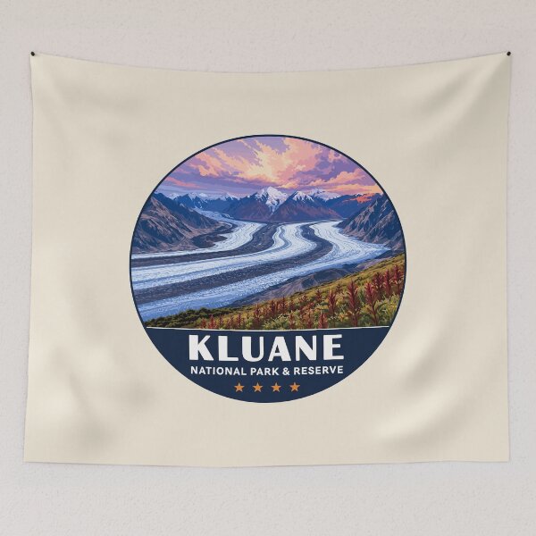 Item preview, Kluane National Park and Reserve | Yukon Canada Mountain Adventure Design designed and sold by Gideon Emmerich.