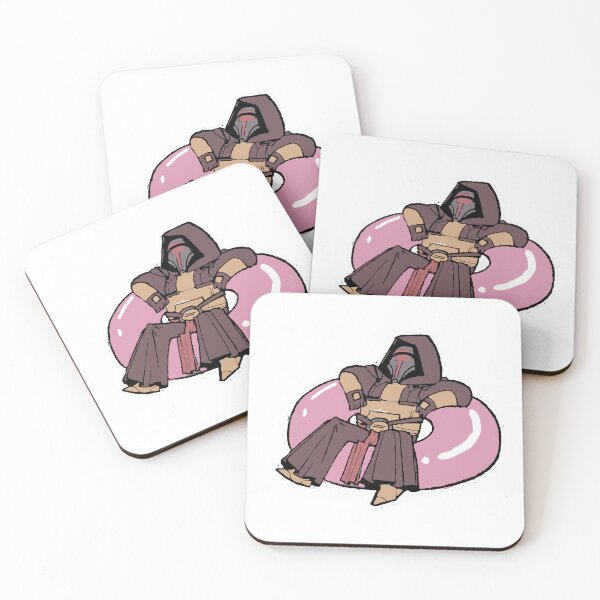 Item preview, Darth Revan Relaxing on a Pink Floatie | Star Wars | Funny Sith Design designed and sold by GeekMix.