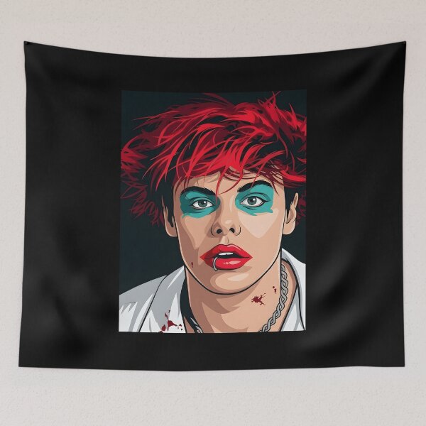 Item preview, Yungblud vector illustration designed and sold by Rusdiii.