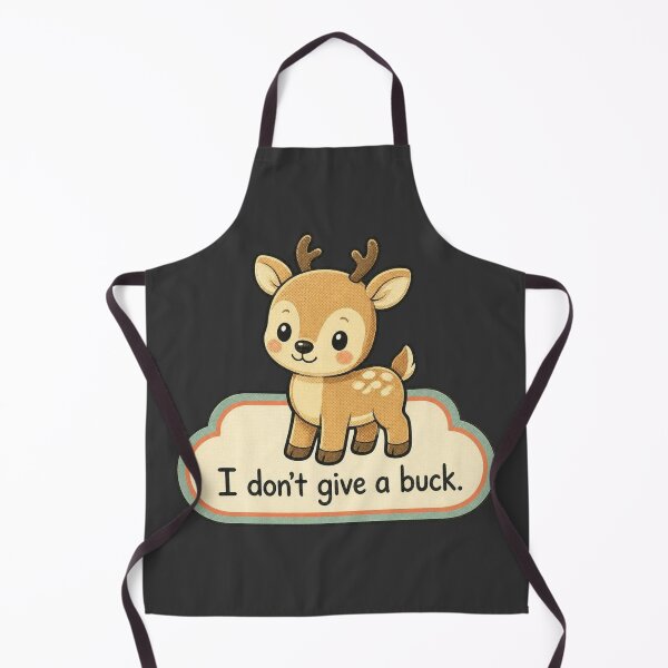 Item preview, Funny Deer Pun – I Don’t Give a Buck designed and sold by Icareis-Studios.