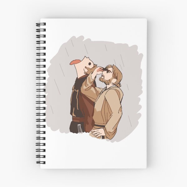 Item preview, Goofy Anakin Drinking Rain | Obi-Wan Watching | Funny Star Wars Meme Art designed and sold by GeekMix.