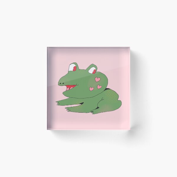 Item preview, Heart Cheeks Frog designed and sold by yellowflowerhut.