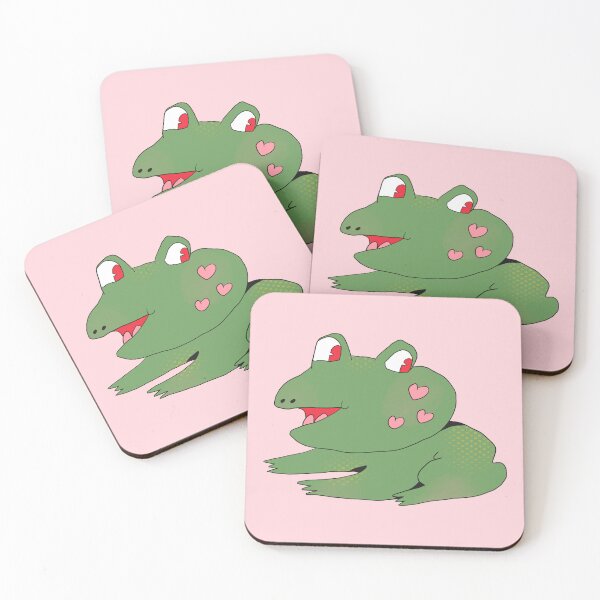 Item preview, Heart Cheeks Frog designed and sold by yellowflowerhut.
