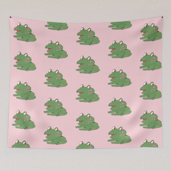 Item preview, Heart Cheeks Frog designed and sold by yellowflowerhut.