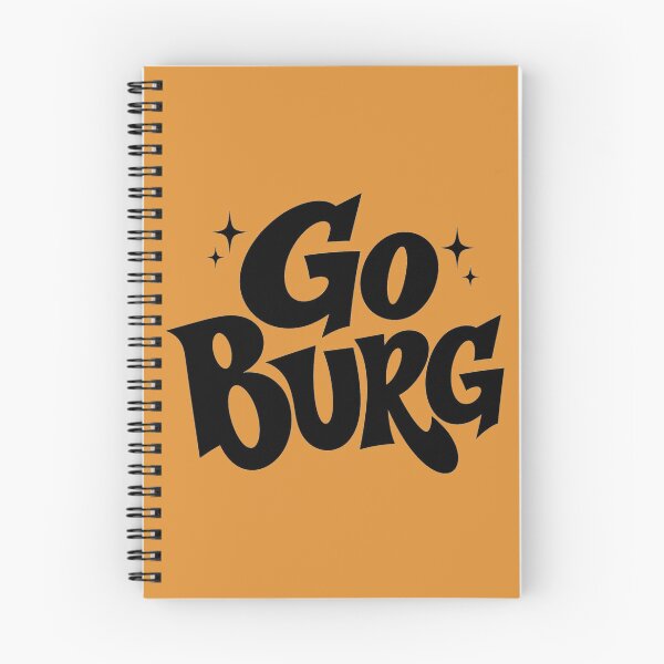 Item preview, Tipografía retro universitaria Go Burg | Gráfico con espíritu vintage de ciudad natal designed and sold by Rewind Society.