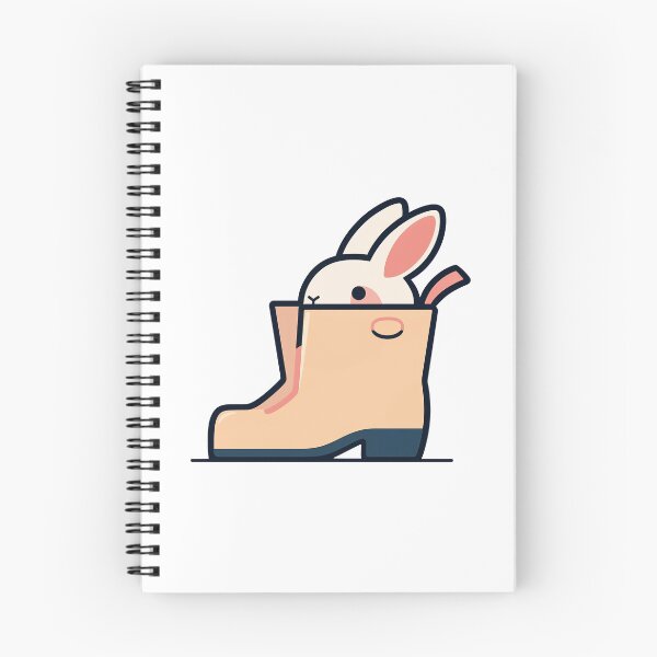 Item preview, Cute Bunny in a Boot designed and sold by ornski.