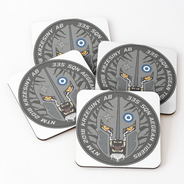 Item preview, Hellenic Air Force 335 Squadron NATO Tiger Meet 2018 Krzesiny Patch designed and sold by CharlieDesings.