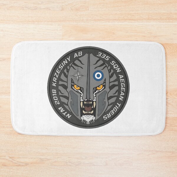 Item preview, Hellenic Air Force 335 Squadron NATO Tiger Meet 2018 Krzesiny Patch designed and sold by CharlieDesings.