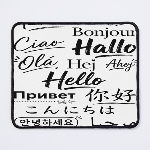 Item preview, Hello in Many Languages Phone Cases, tshirts, hoodies designed and sold by MixPhoneCases.
