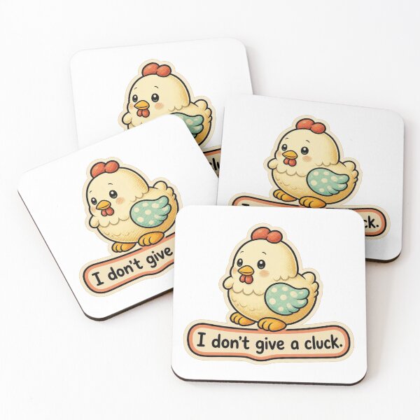 Item preview, Sarcastic Chicken Pun – I Don’t Give a Cluck designed and sold by Icareis-Studios.
