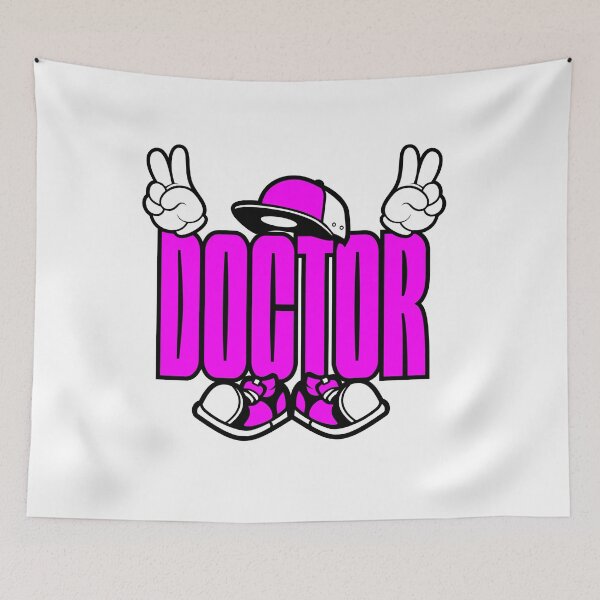 Item preview, Doctor - WORK Comic Character Bold urban designed and sold by NFTWords.