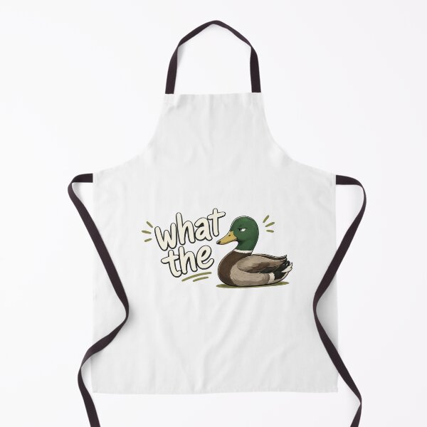 Item preview, What the Duck | Funny Mallard Duck Pun Cartoon designed and sold by BabiesNanimals.