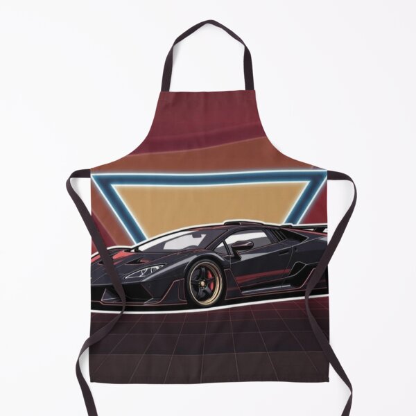 Item preview, Retro Vector Supercar | Neon Performance Car Illustration designed and sold by Nexus Space.