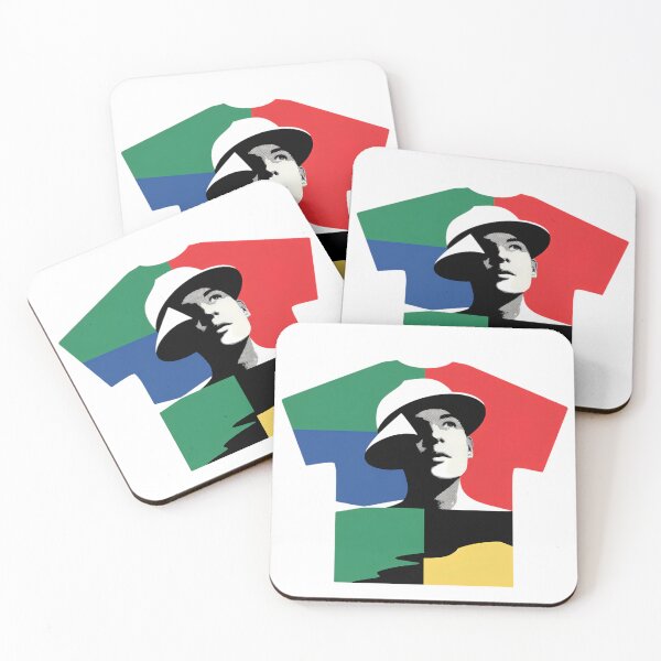 Item preview, Abstract Pop Art Portrait T-Shirt Design – Colorblock Graphic Tee designed and sold by Krzepcia.