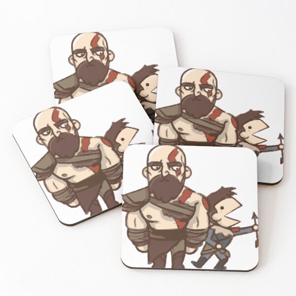 Item preview, God of War Atreus & Kratos | Father and Son | Epic Gaming Artwork designed and sold by DawnColony.